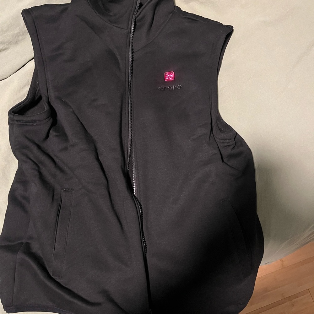Ororo Heated Electric Men's Vest Black